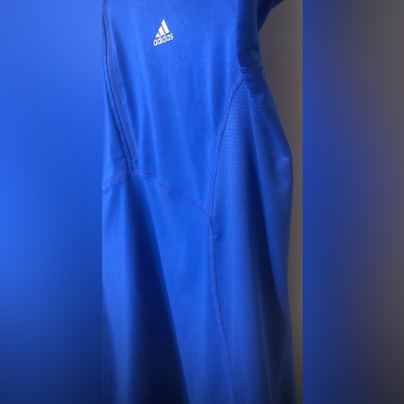 Adidas EUC Women's Climalite 1/4 Zip Mid Collar Thermal Longsleeve Shirt Size M - Picture 3 of 9